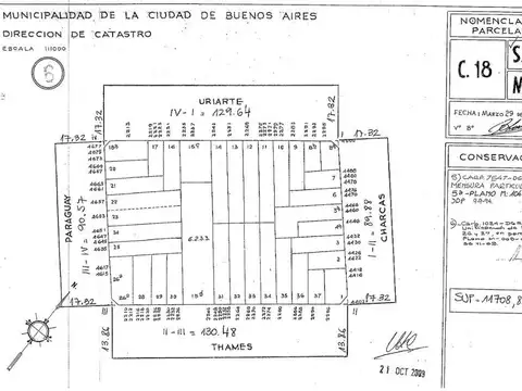 Terreno en Venta en Palermo, USD 1.190.000