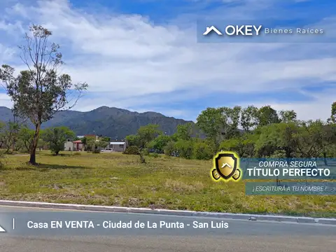 Casa en Venta en La Punta, Módulo 13, San Luis 100