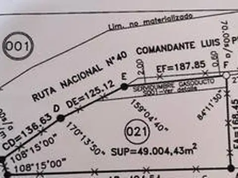 Terreno en Venta de 708,0 m2