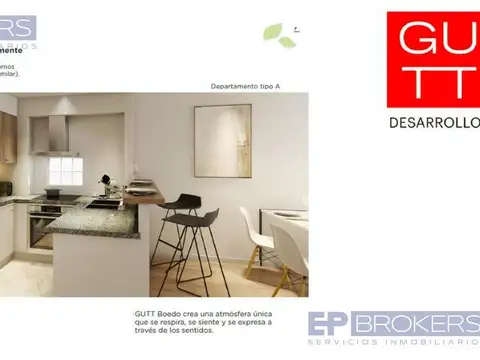 Depto. en venta 2 amb. amenities Gutt Boedo