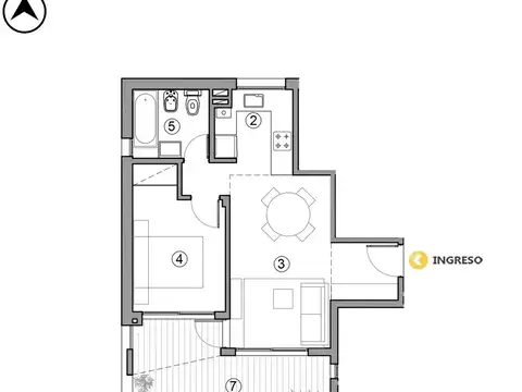 Departamento - Nuestra Señora de Lourdes