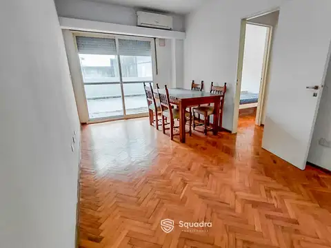 ALQUILER - Departamento 1 dormitorio, amoblado, con balcon - Microcentro, Rosario.