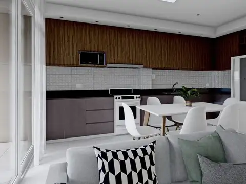 Departamento 3 ambientes con 1 baño