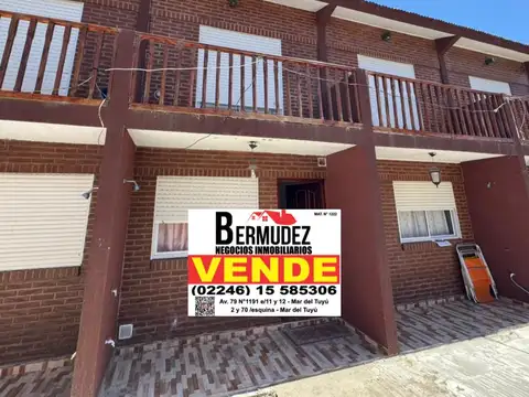 Venta Triplex 4 Amb C/gas natural en calle 2 E/ 85 Y 86 Mar Del Tuyu