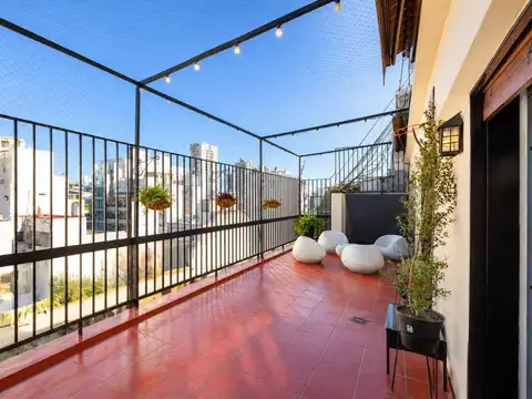 EXCLUSIVO DÚPLEX 6 AMB. EN VILLA CRESPO | BALCÓN TERRAZA CON PARRILLA | JACUZZI,  SAUNA