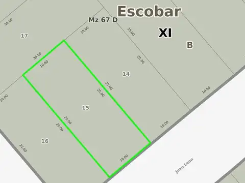 Casa en venta, Juan León 387, Matheu