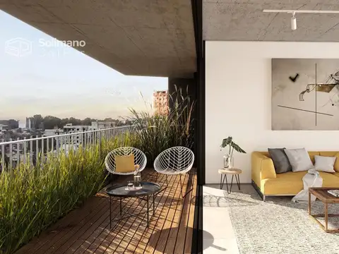 Departamento 3 ambientes con 2 baños