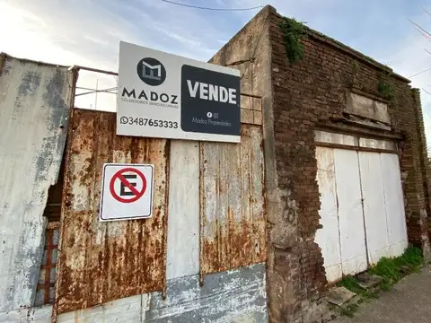 Amplio terreno de 41mts de fondo proximo a Av. Santa Fe