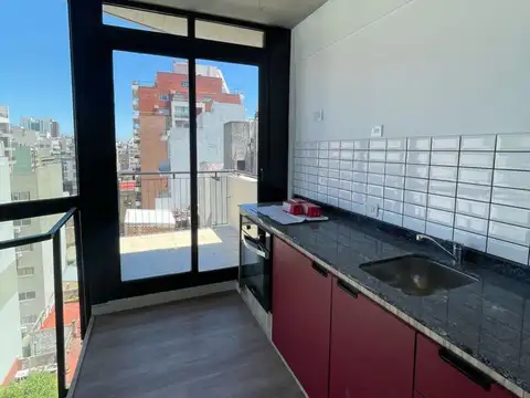 Departamento 2 ambientes con 2 baños