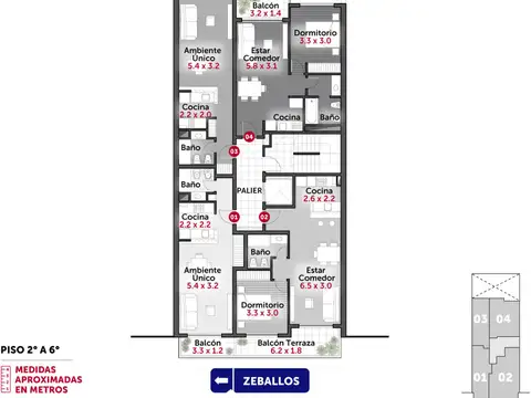 Departamento en Venta de Monoambiente