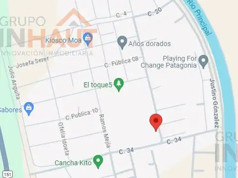 Terreno en Venta 33  mts Fondo