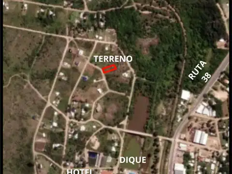VENTA TERRENO 771 M2 HUERTA GRANDE CON VISTA