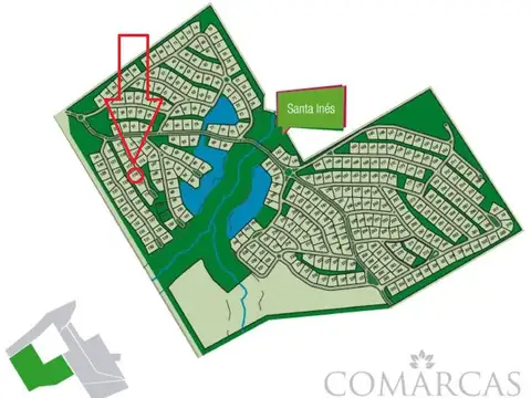 Lote 116 en venta. Barrio Santa Ines,Comarcas de Lujan