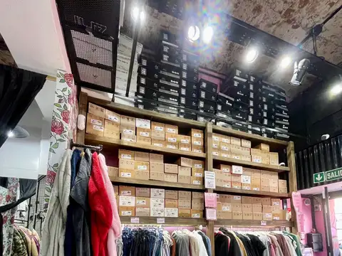 VENTA - FONDO DE COMERCIO - AYCOCA ROPA Y CALZADOS - CASEROS CENTRO - TRES DE FEBRERO