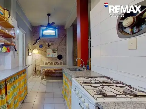 Departamento 4 ambientes con 2 baños