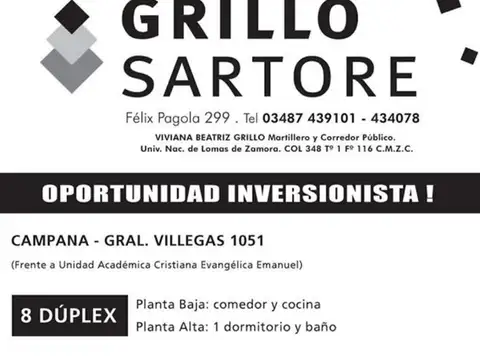 General Villegas 1051