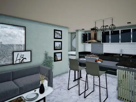 Departamento en Venta de 1 dormitorio