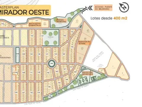 Mirador del Oeste 100, Piso 127