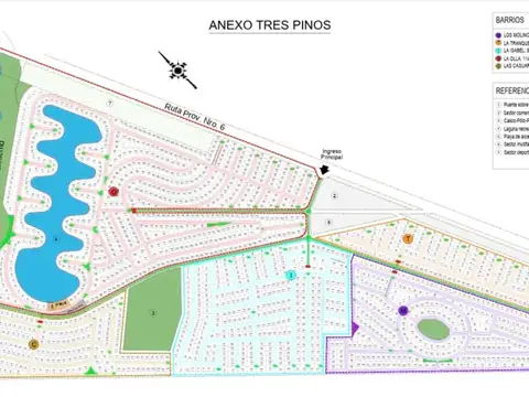 Terreno en Venta en Los Tres Pinos, USD 18.000