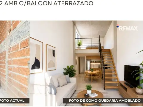VENTA 2 AMB DUPLEX C/BALCON - 5°F - MONTE CASTRO