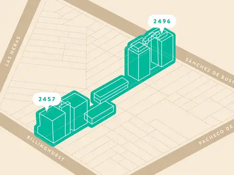 Depto Tipo Casa 2 ambientes con 1 baño