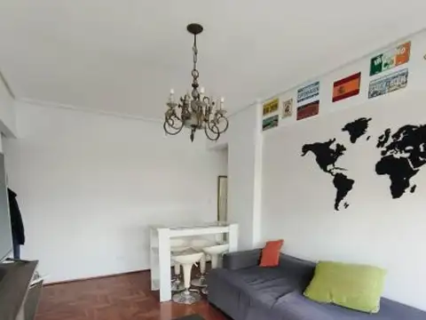 Departamento 2 ambientes con 1 baño