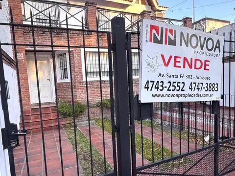 PROXIMO AV/CENTRO COMERCIAL, EXCELENTE DUPLEX, 3 DORM, GALERÍA Y PATIO