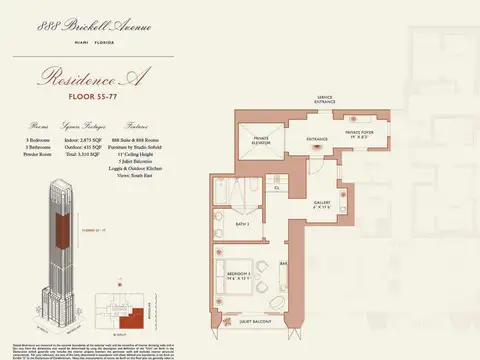 888 BRICKELL AVENUE, MIAMI, FL 33131