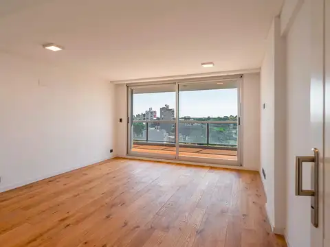 Departamento semipiso dos dormitorios balcon terraza Pichincha