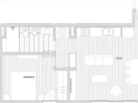 Departamento en Venta de 1 dormitorio