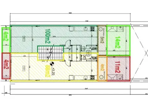 Depto Tipo Casa 4 ambientes con 2 baños