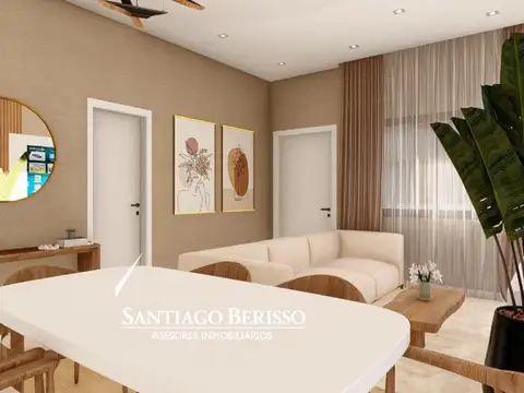 Departamento 3 ambientes con 1 baño
