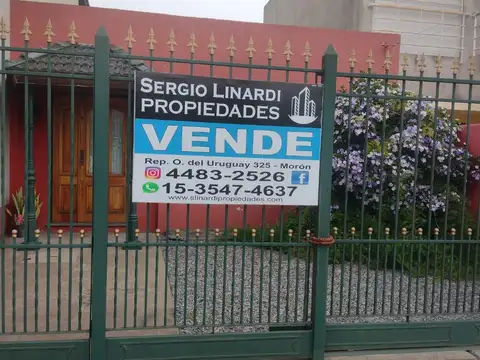 CASA DE 5 AMBIENTES MUY COMODA CON 3 DORMITORIOS Y AMPLIO PARQUE