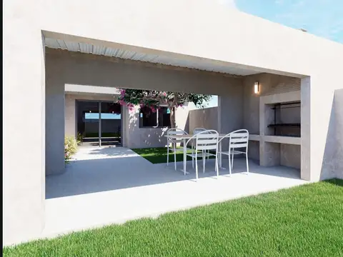 Casa 3 ambientes con 1 baño