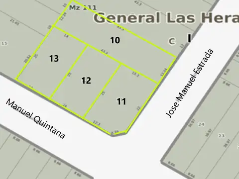 Lotes en venta, General Las Heras