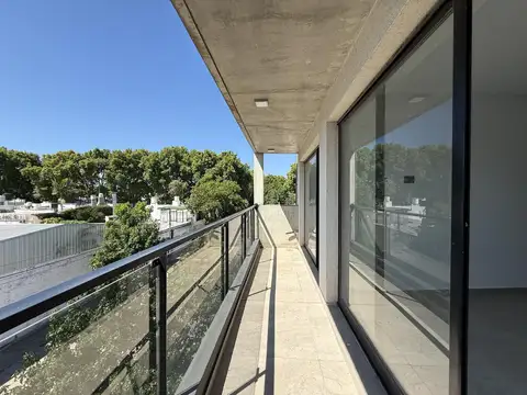 Departamento en alquiler a estrenar sin balcon al frente