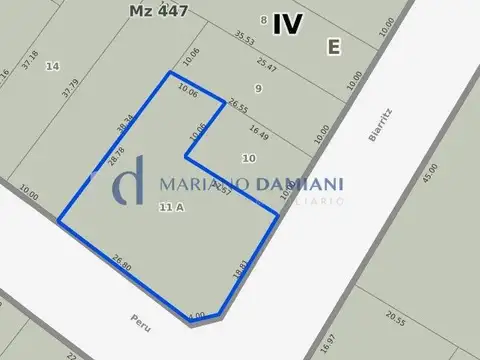 Lote Multifamiliar en Venta en Mar de Ostende, Pinamar
