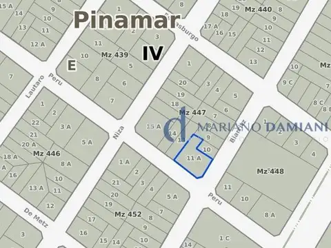 Terreno en Venta de 676,0 m2