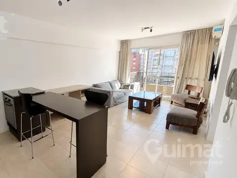 Departamento 2 ambientes con 1 baño