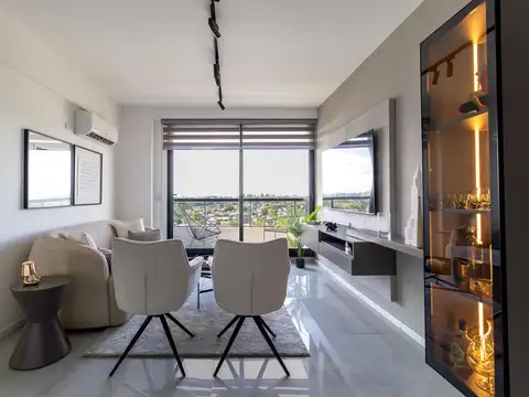 Departamento en venta 2 ambientes 1 cochera Amoblado Brickell Tigre