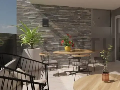 Departamento 2 ambientes con 1 baño