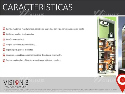 Departamento en Venta de 2 ambientes