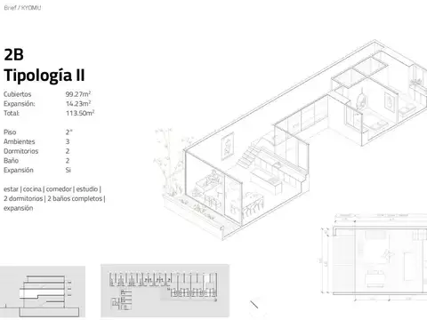 Departamento en Venta de 2 dormitorios