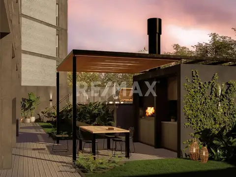 Departamento Monoambiente con 1 baño