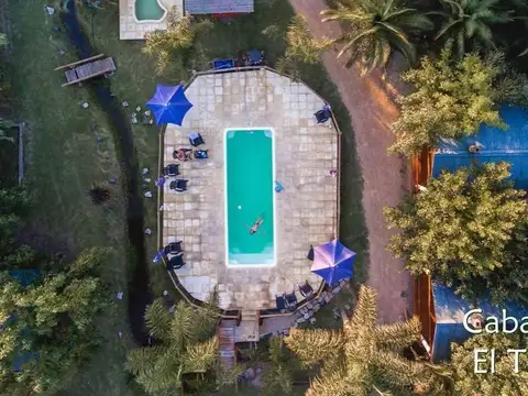 Complejo de cabañas en venta en Laguna de Lobos, Lobos, PBA