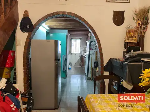 Casa 3 ambientes con 2 baños