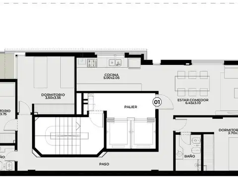 VENTA DEPARTAMENTO TRES DORMITORIOS CON TERRAZA Y PISCINA EXCLUSIVA
