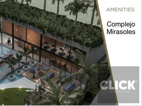 Departamento 3 Ambientes en venta con balcón en Complejo Mirasoles, Canning