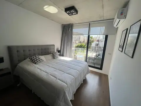 Departamento monoambiente - Amoblado con balcon
