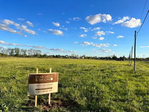 Terreno en Venta 40  mts Fondo